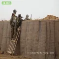 Mur de bastion militaire de soudure galvanisée Gabion Gabion